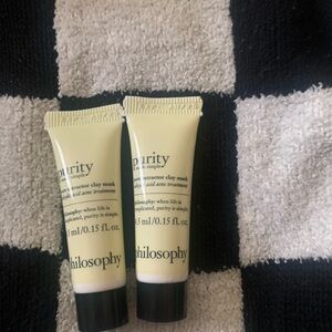 Philosophy Purity Made Simple Pore Extractor Clay Mask - Yellow Tubes (Pair)